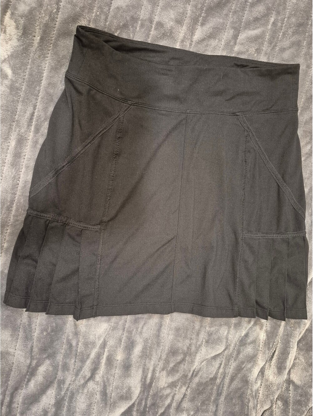 Athleta black tennis skort